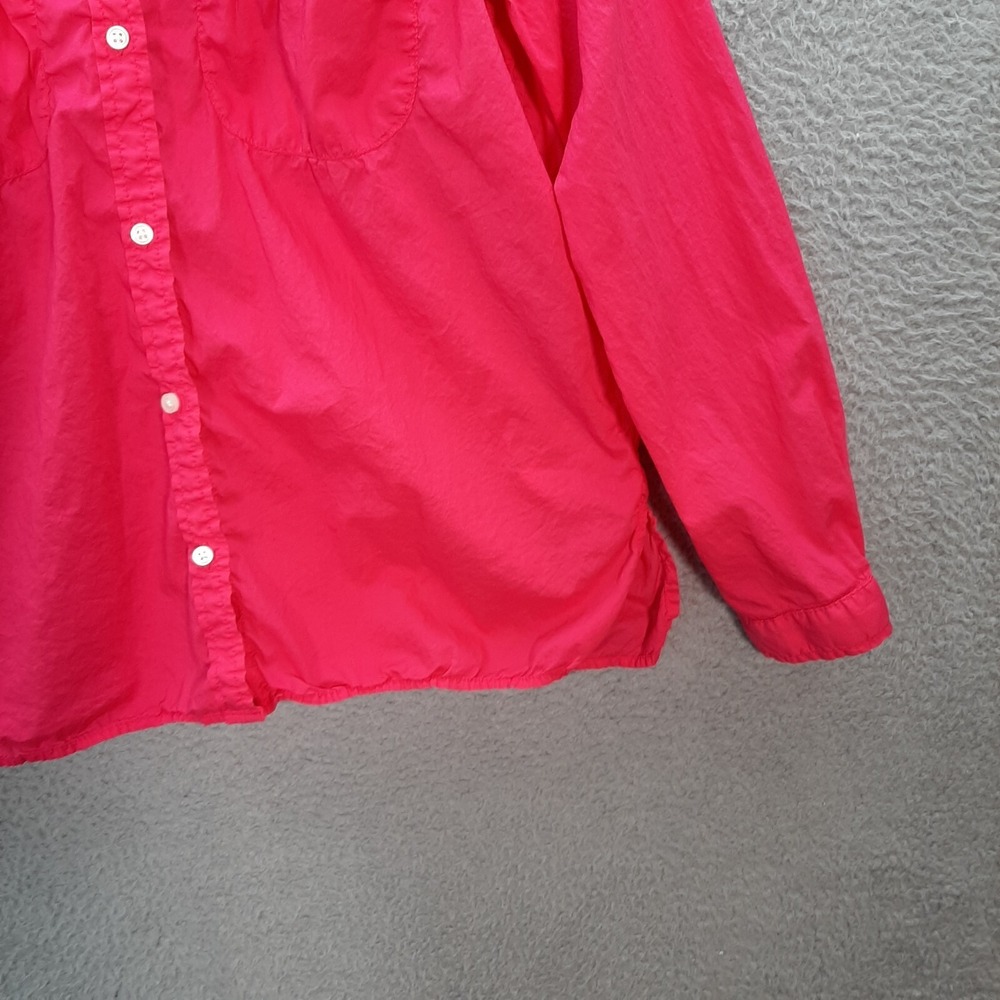 J Crew Shirt Womens 6 Pink Long Sleeve Top Preppy Careerwear Workwear Casual - Picture 11 of 13